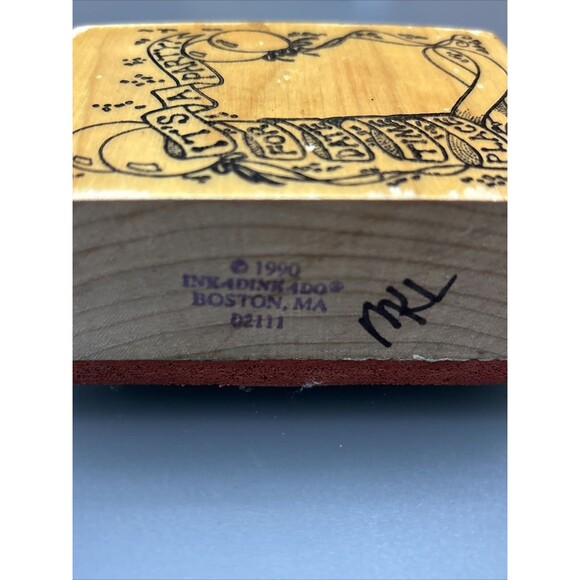 BABY SHOWER Themed Rubber Stamps Vintage Inkadink Stampin Up Anita’s 4 stamps - Picture 15 of 16